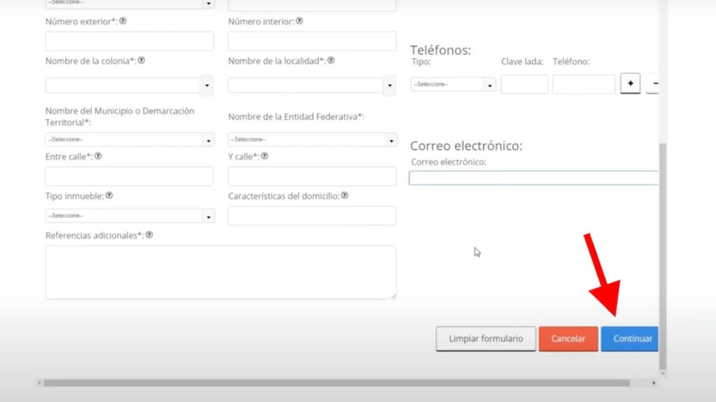 Sacar RFC con CURP paso 6