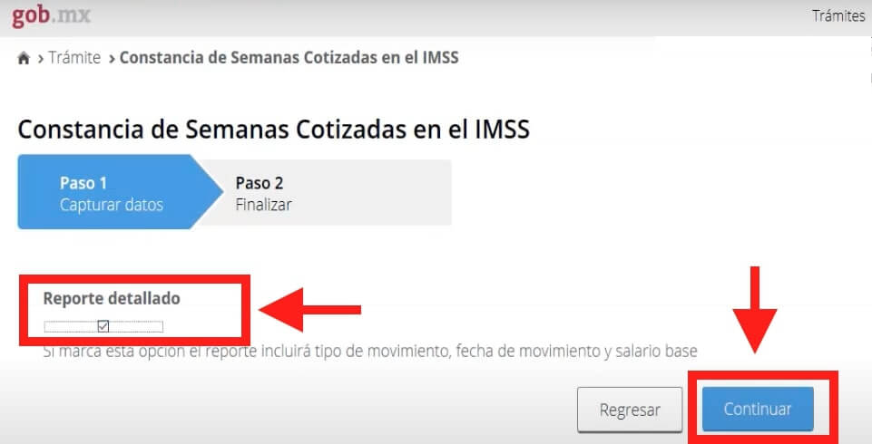 reporte de semanas cotizadas imss